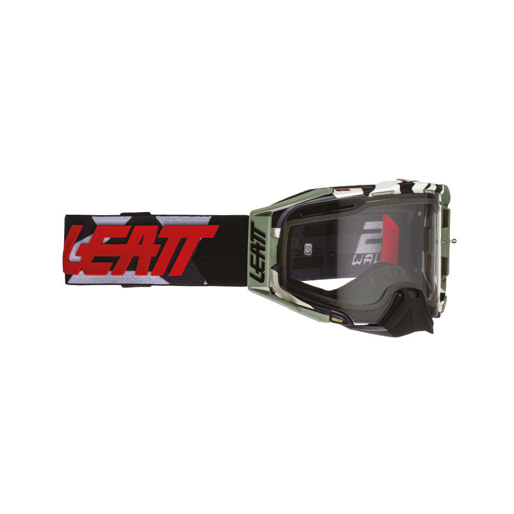 LEATT GOGGLE VELOCITY 6.5 ENDURO JW22 - CLEAR LENS (r) - ACE Race Shop