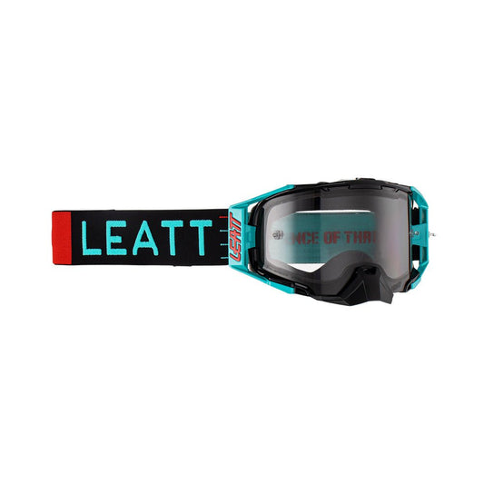 LEATT GOGGLE VELOCITY 6.5 FUEL - LIGHT GREY LENS (r) - ACE Race Shop