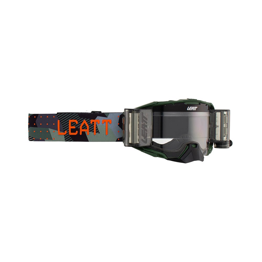 LEATT GOGGLE VELOCITY 6.5 ROLL - OFF CACTUS - CLEAR LENS - ACE Race Shop