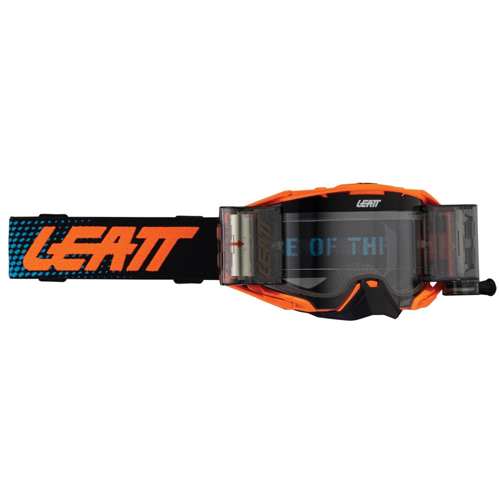 LEATT GOGGLE VELOCITY 6.5 ROLL - OFF ORANGE - LENS CLEAR 83 VLT - ACE Race Shop