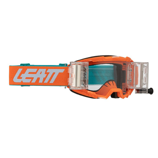 LEATT GOGGLE VIZION 3.5 ROLL - OFF ORANGE - LENS CLEAR 90 VLT - ACE Race Shop