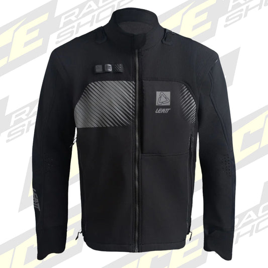 LEATT JACKET MOTO 4.5 ENDURO OFFROAD HATCHET - BLACK - ACE Race Shop