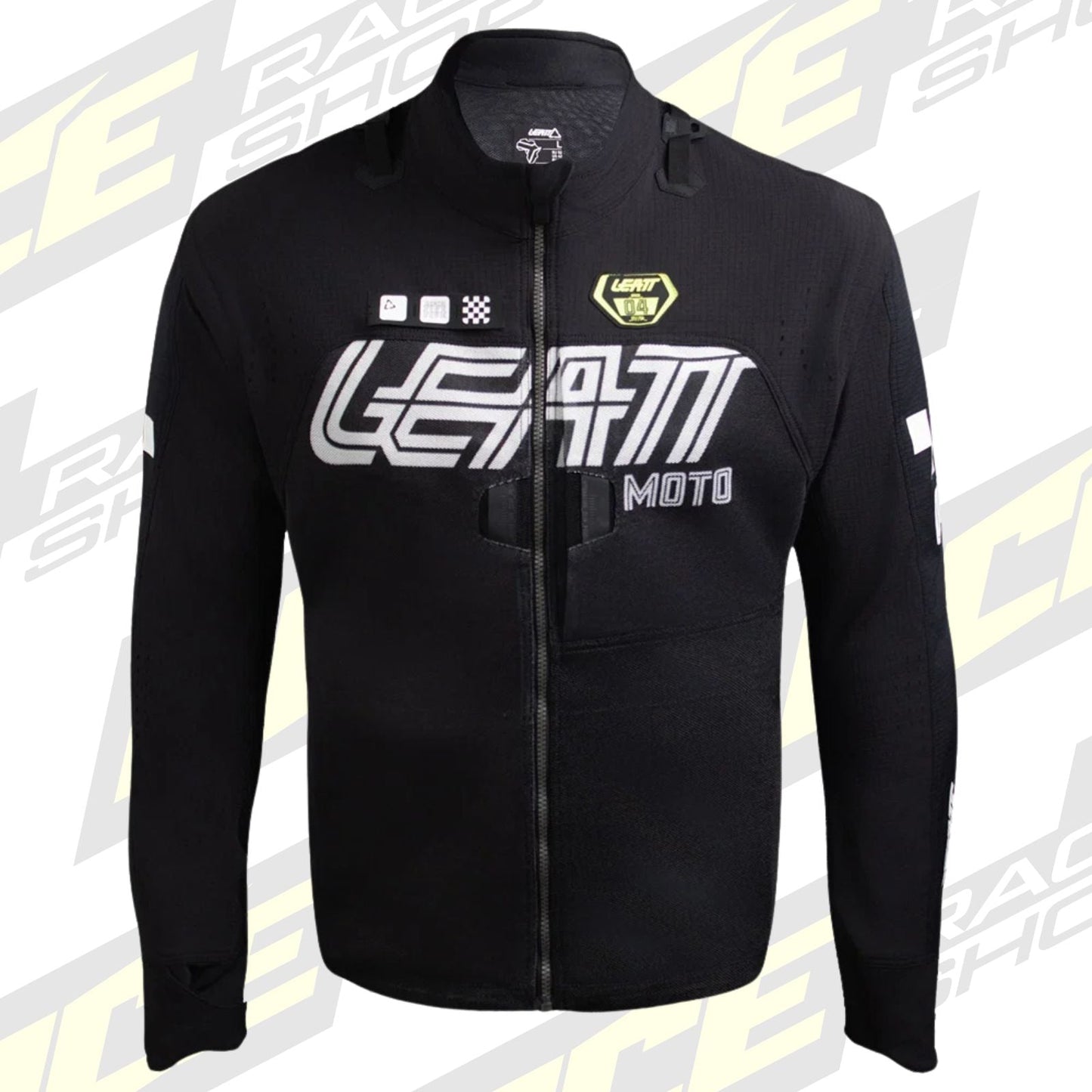 LEATT JACKET MOTO 4.5 ENDURO X-FLOW SPEED BLACK - ACE Race Shop
