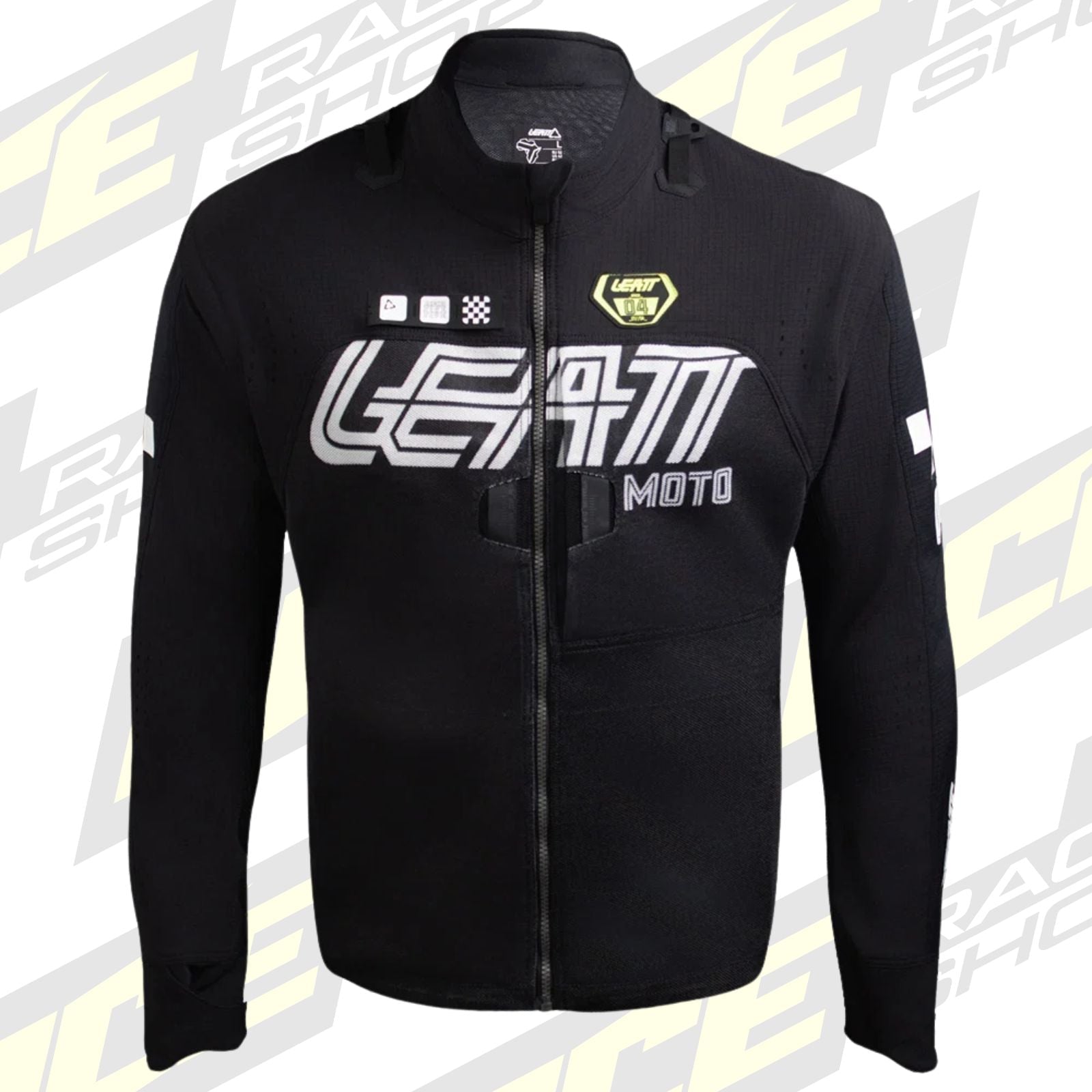 LEATT JACKET MOTO 4.5 ENDURO X-FLOW SPEED BLACK - ACE Race Shop