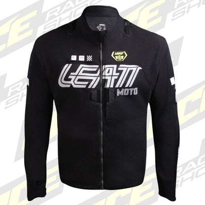 LEATT JACKET MOTO 4.5 ENDURO X-FLOW SPEED BLACK - ACE Race Shop
