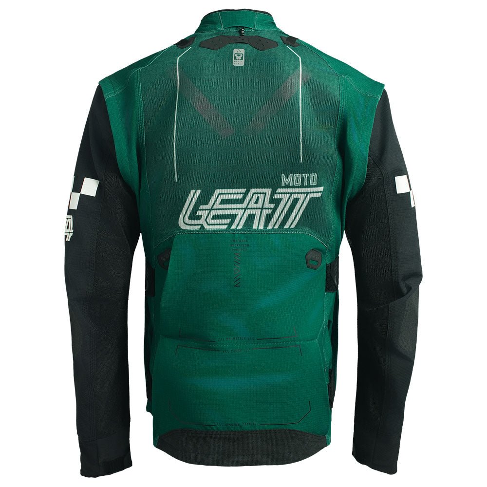 LEATT JACKET MOTO 4.5 ENDURO X-FLOW SPEED JADE GREEN - ACE Race Shop