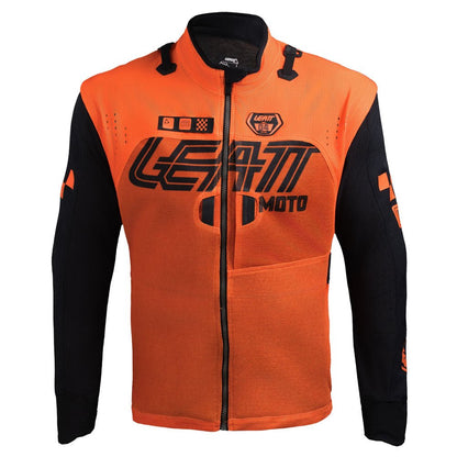 LEATT JACKET MOTO 4.5 ENDURO X-FLOW SPEED ORANGE - ACE Race Shop