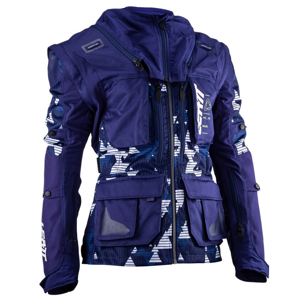 LEATT JACKET MOTO 5.5 ENDURO BLUE - ACE Race Shop