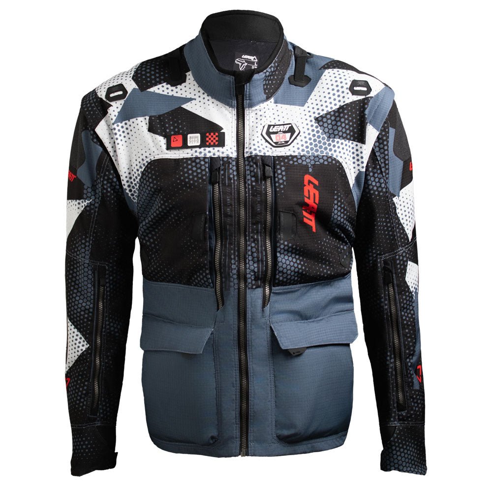LEATT JACKET MOTO 5.5 ENDURO CAMO GREY - ACE Race Shop
