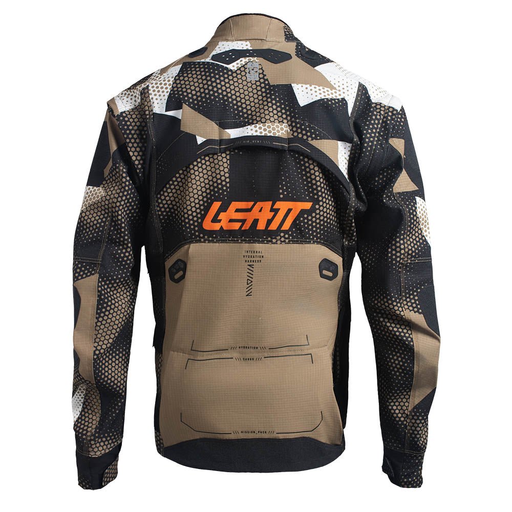 LEATT JACKET MOTO 5.5 ENDURO CAMO KHAKI BROWN - ACE Race Shop