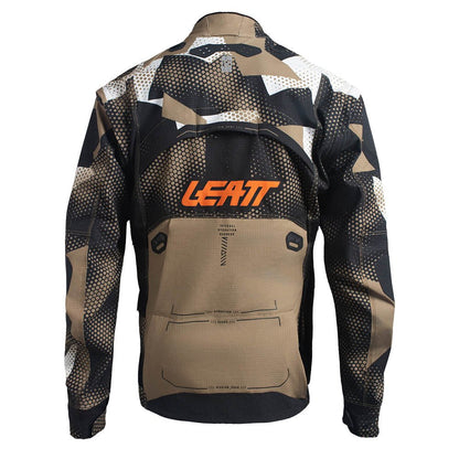 LEATT JACKET MOTO 5.5 ENDURO CAMO KHAKI BROWN - ACE Race Shop