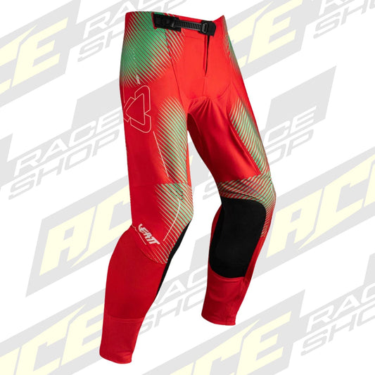 LEATT JUNIOR KIDS MOTOCROSS ENDURO MX PANT YOUTH MOTO 4.5 HATCHET RED - ACE Race Shop