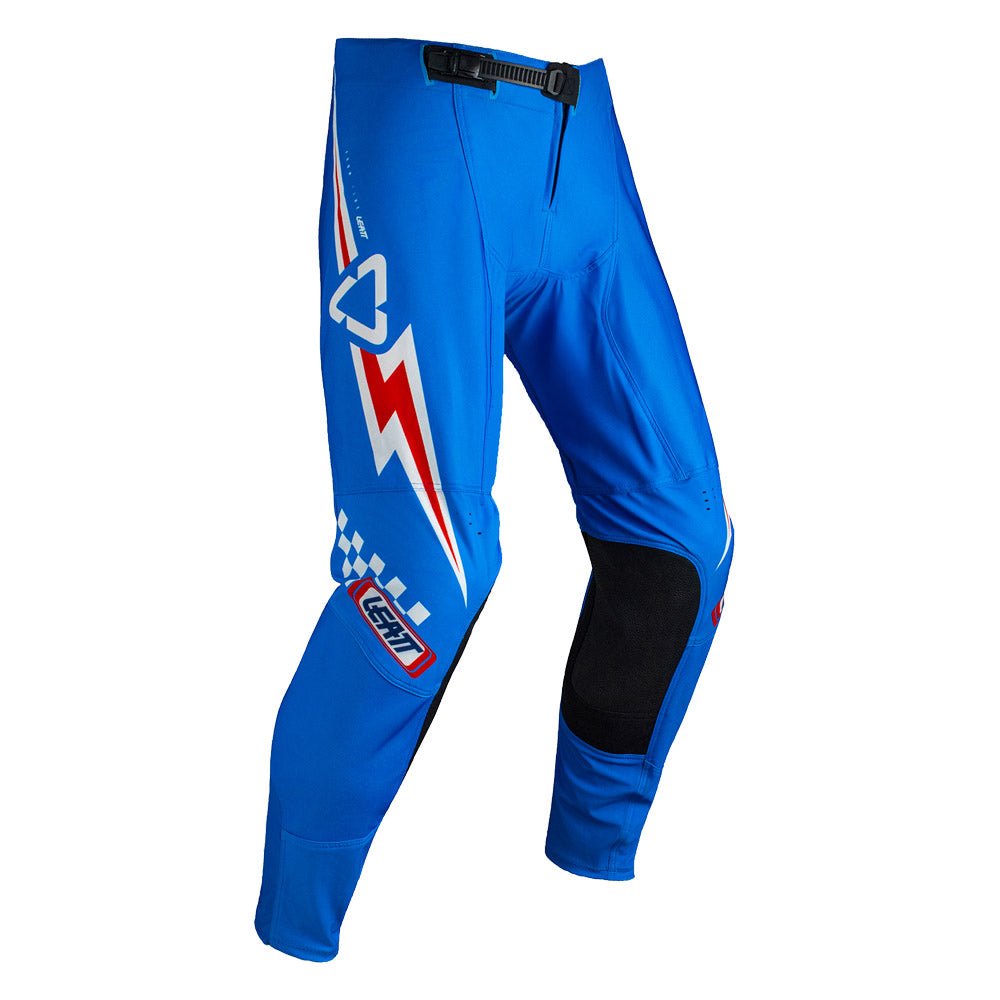 LEATT JUNIOR KIDS MOTOCROSS ENDURO MX PANT YOUTH MOTO 4.5 - SPEED BLUE - ACE Race Shop