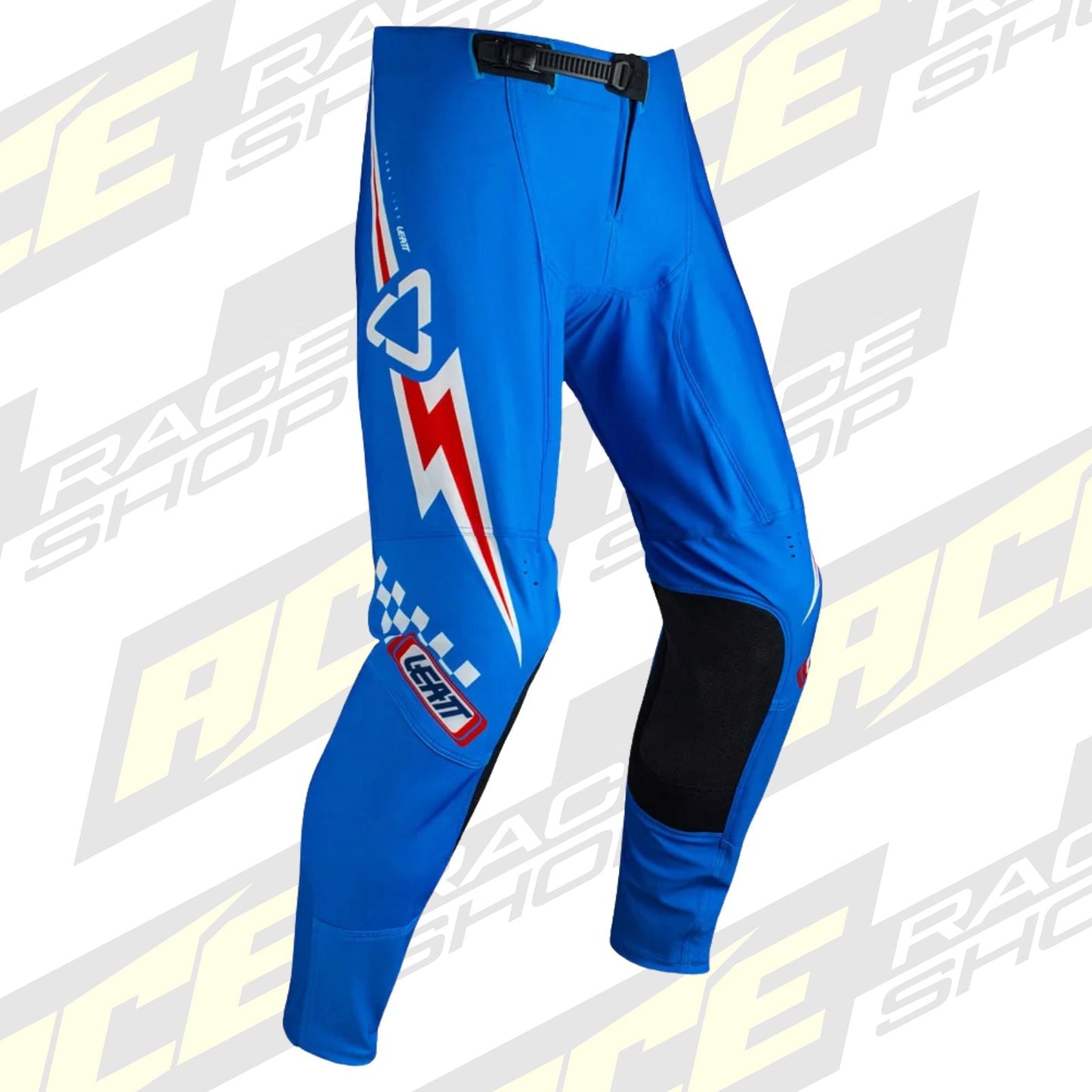LEATT JUNIOR KIDS MOTOCROSS ENDURO MX PANT YOUTH MOTO 4.5 - SPEED BLUE - ACE Race Shop