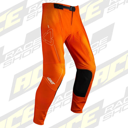 LEATT JUNIOR KIDS MOTOCROSS ENDURO PANT YOUTH MOTO 4.5 - FIRE ORANGE - ACE Race Shop