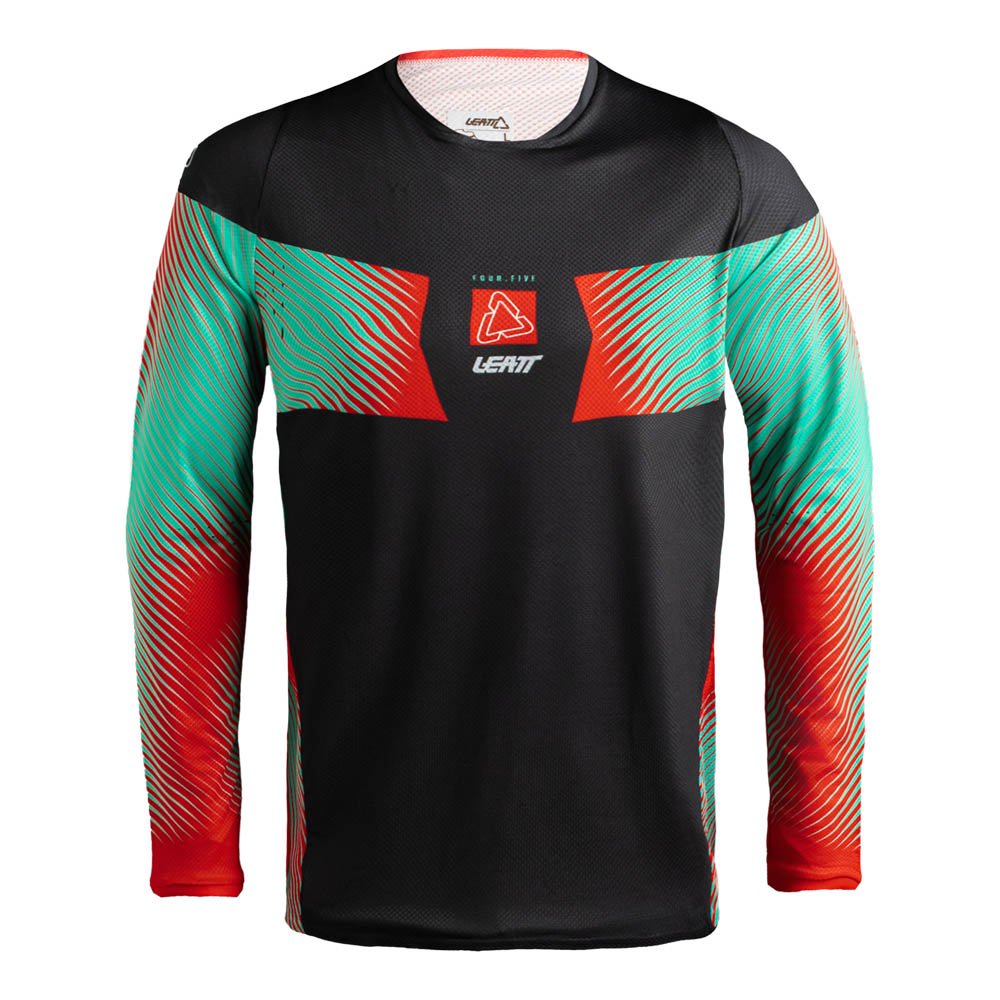 LEATT JUNIOR KIDS MOTOCROSS ENDURO SHIRT JERSEY YOUTH MOTO 4.5 HATCHET RED - ACE Race Shop