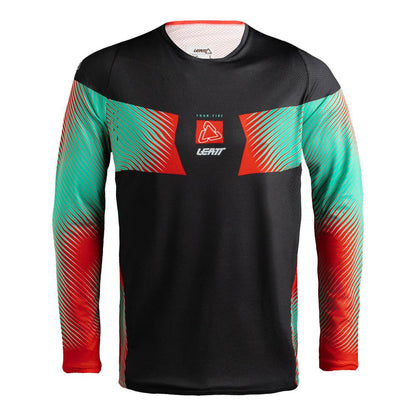 LEATT JUNIOR KIDS MOTOCROSS ENDURO SHIRT JERSEY YOUTH MOTO 4.5 HATCHET RED - ACE Race Shop
