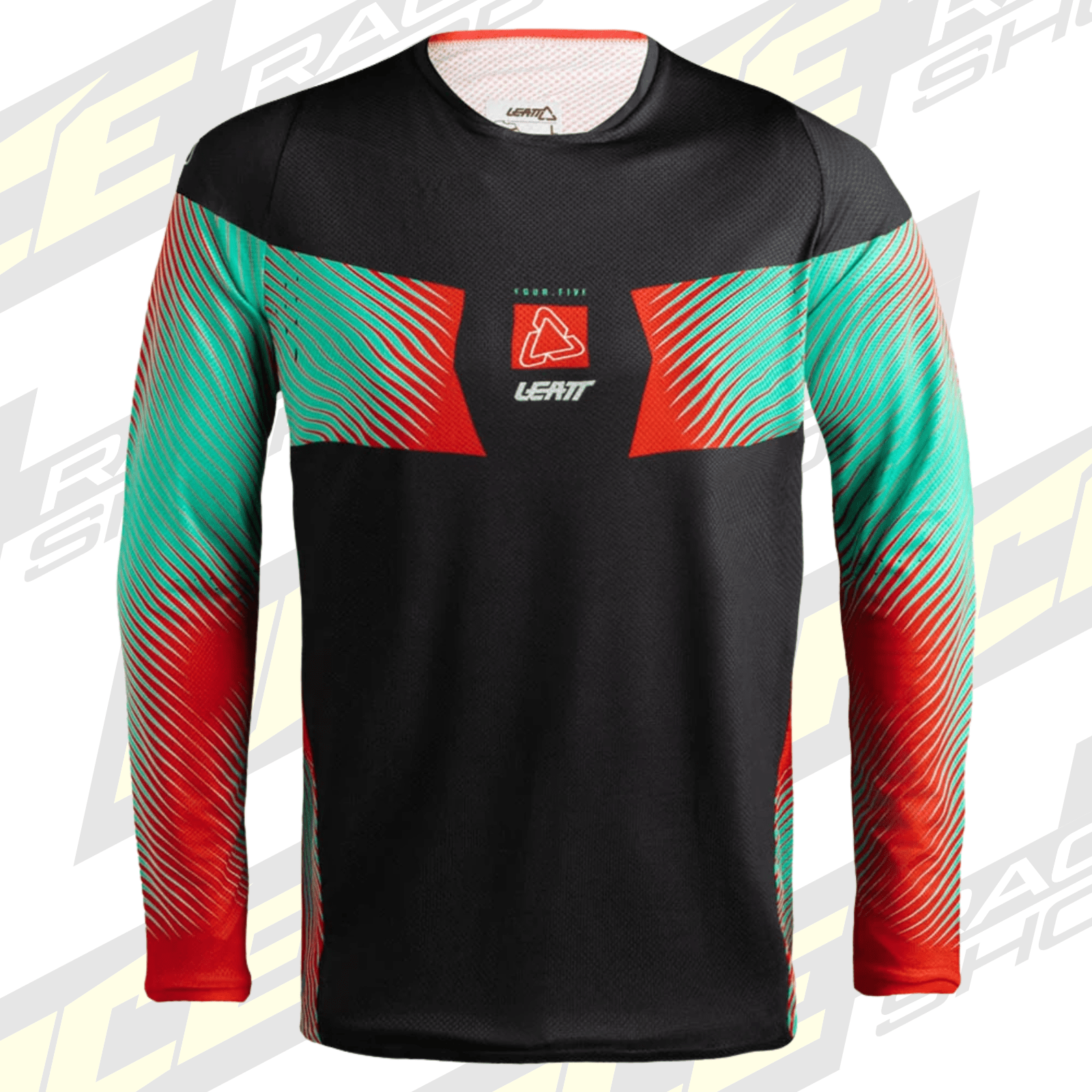 LEATT JUNIOR KIDS MOTOCROSS ENDURO SHIRT JERSEY YOUTH MOTO 4.5 HATCHET RED - ACE Race Shop