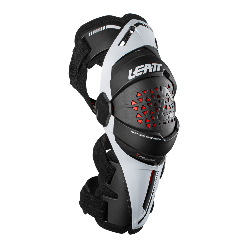 LEATT KNEE BRACE Z - FRAME WHITE (PAIR) - ACE Race Shop