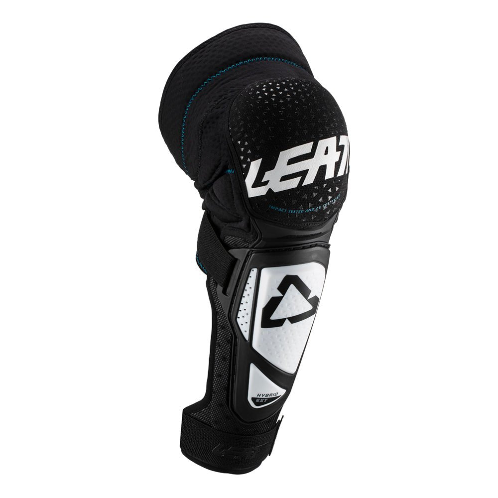 LEATT KNEE GUARD 3DF HYBRID EXTENSION BLACK JUNIOR - ACE Race Shop
