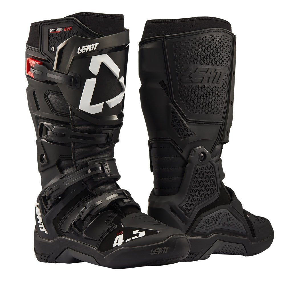 LEATT MOTOCROSS BOOT MOTO MX 4.5 EVO - BLACK - ACE Race Shop