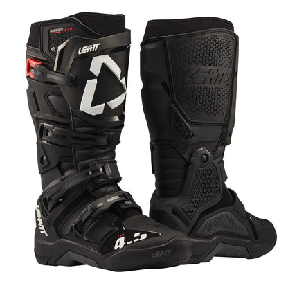 LEATT MOTOCROSS BOOT MOTO MX 4.5 EVO - BLACK - ACE Race Shop