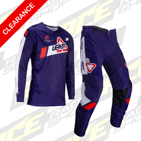 LEATT MOTOCROSS & ENDURO 3.5 BLUE KIT COMBO - ACE Race Shop