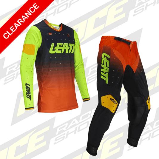 LEATT MOTOCROSS & ENDURO 4.5 CITRUS KIT COMBO SHIRT & PANT MX - ACE Race Shop