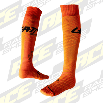 LEATT MOTOCROSS & ENDURO MOTO SOCKS HATCHET ORANGE - ACE Race Shop