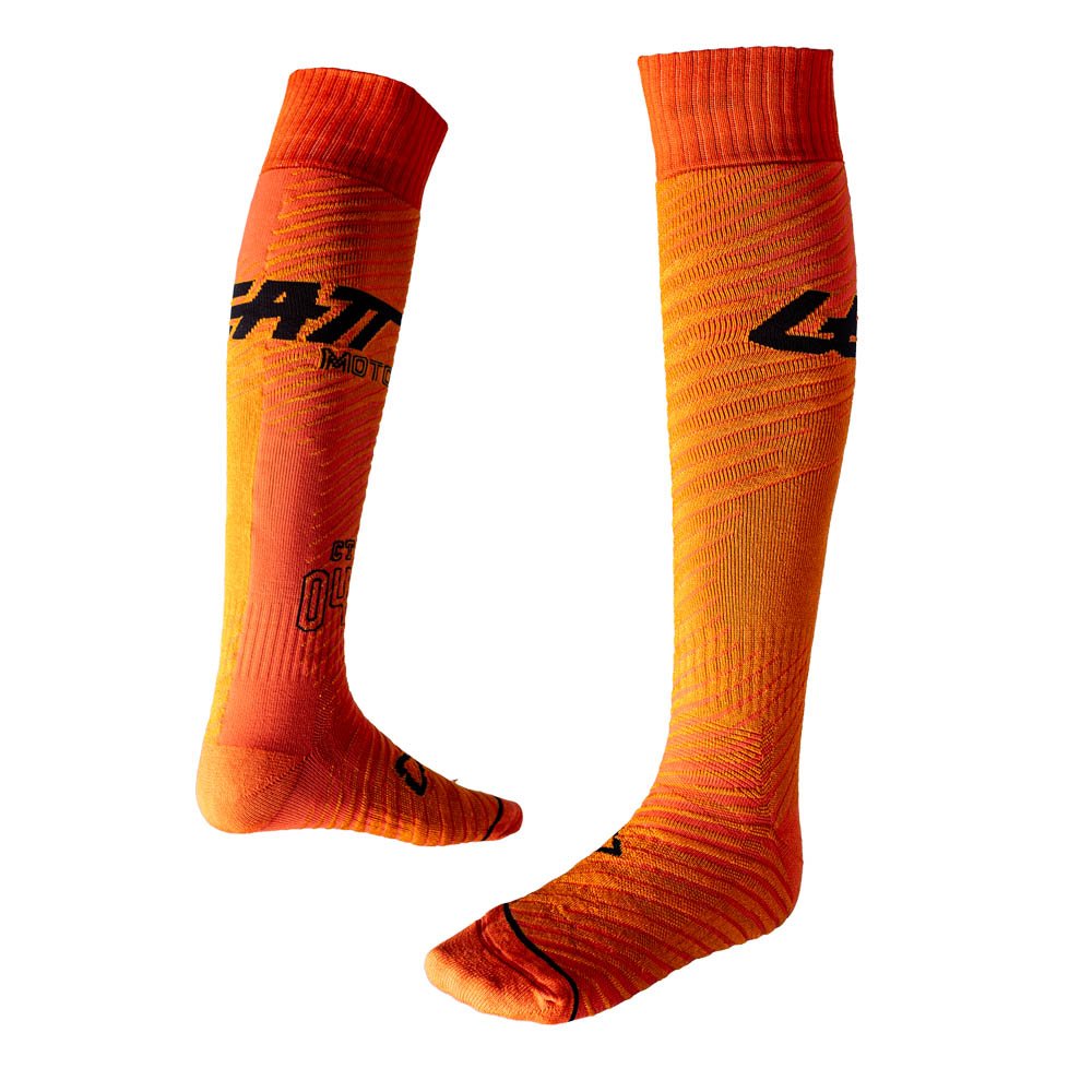 LEATT MOTOCROSS & ENDURO MOTO SOCKS HATCHET ORANGE - ACE Race Shop