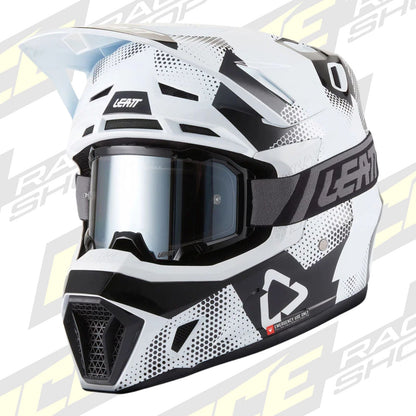 LEATT MOTOCROSS ENDURO MX HELMET MOTO 7.5 - CAMO BLACK/WHITE - ACE Race Shop