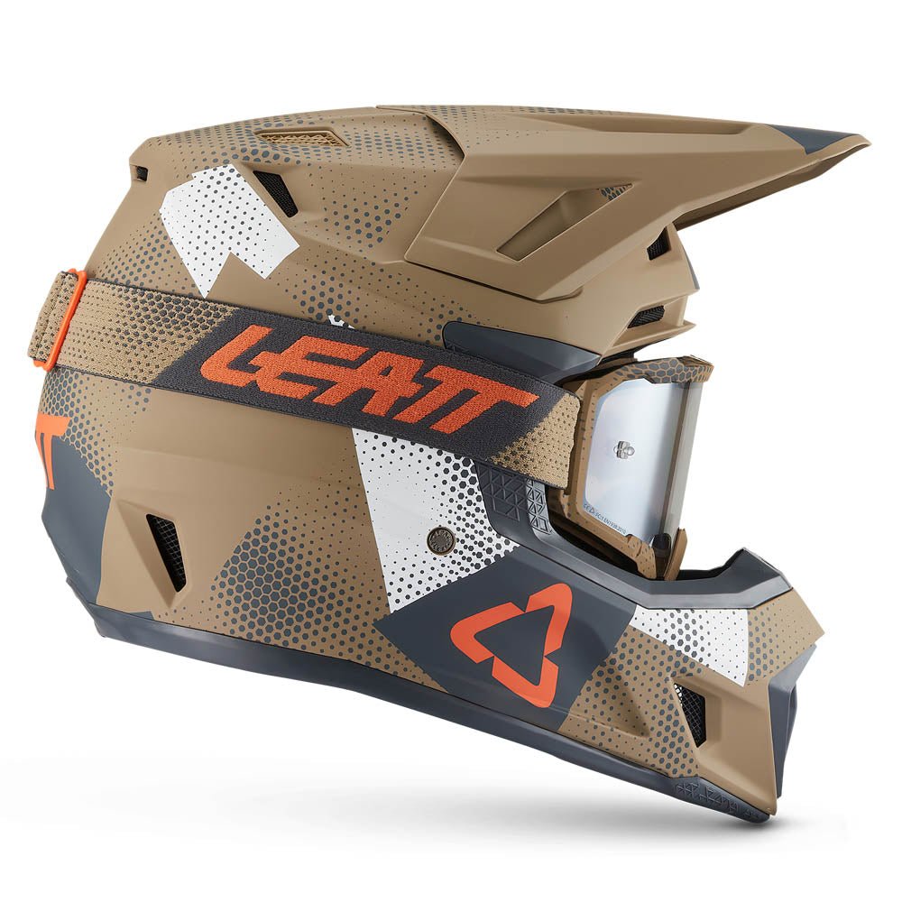 LEATT MOTOCROSS ENDURO MX HELMET MOTO 7.5 - CAMO KHAKI BROWN - ACE Race Shop
