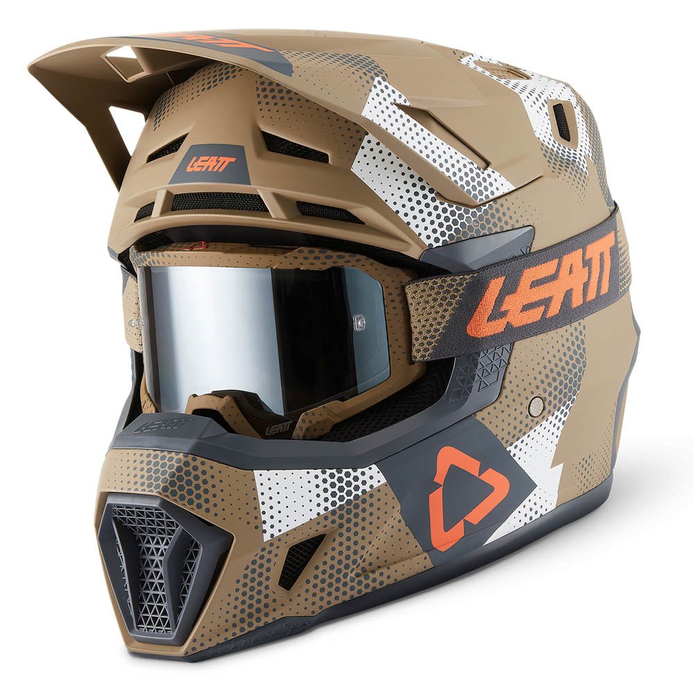 LEATT MOTOCROSS ENDURO MX HELMET MOTO 7.5 - CAMO KHAKI BROWN - ACE Race Shop