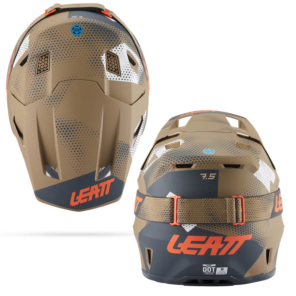 LEATT MOTOCROSS ENDURO MX HELMET MOTO 7.5 - CAMO KHAKI BROWN - ACE Race Shop