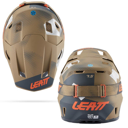LEATT MOTOCROSS ENDURO MX HELMET MOTO 7.5 - CAMO KHAKI BROWN - ACE Race Shop