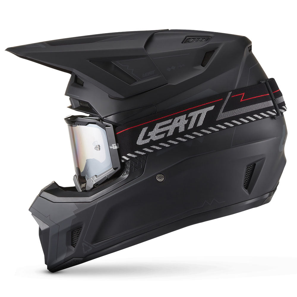 LEATT MOTOCROSS ENDURO MX MOTOX HELMET MOTO 7.5 - STEALTH BLACK - ACE Race Shop