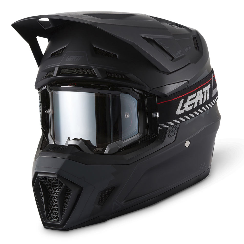 LEATT MOTOCROSS ENDURO MX MOTOX HELMET MOTO 7.5 - STEALTH BLACK - ACE Race Shop