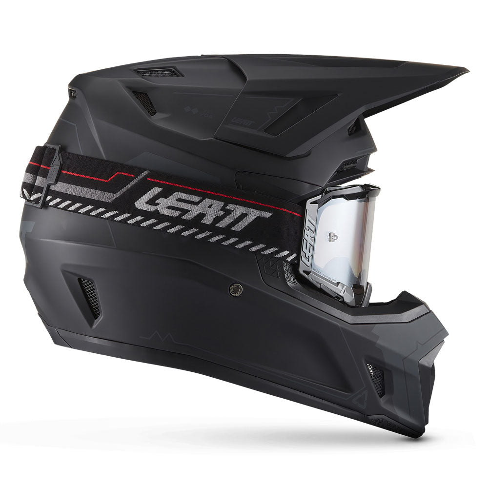 LEATT MOTOCROSS ENDURO MX MOTOX HELMET MOTO 7.5 - STEALTH BLACK - ACE Race Shop