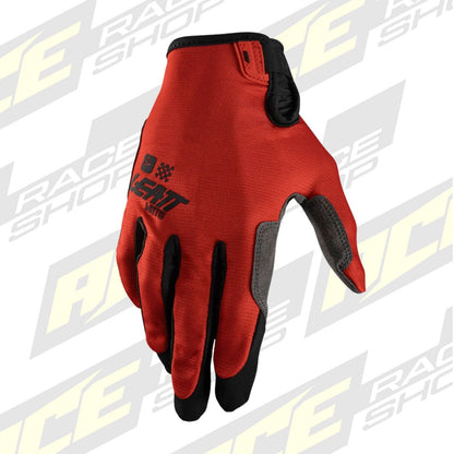 LEATT MOTOCROSS ENDURO MX MTB BMX GLOVE MOTO 1.5 GRIP R - RED - ACE Race Shop