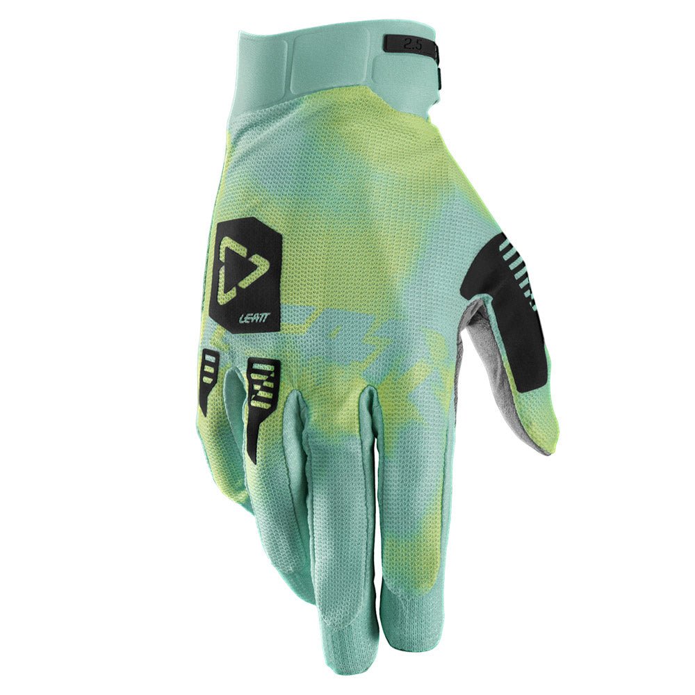 LEATT MOTOCROSS ENDURO MX MTB BMX GLOVE MOTO 2.5 X-FLOW - ACID YELLOW - ACE Race Shop