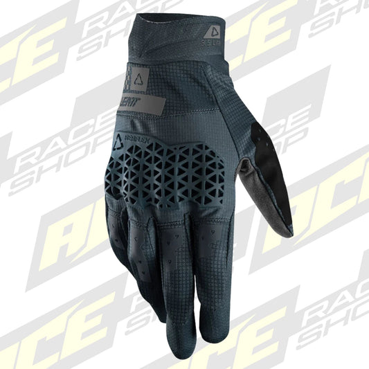 LEATT MOTOCROSS ENDURO MX MTB BMX GLOVE MOTO 3.5 LITE SPEED - OCEAN GREY - ACE Race Shop