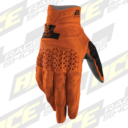 LEATT MOTOCROSS ENDURO MX MTB BMX GLOVE MOTO 3.5 LITE SPEED - ORANGE - ACE Race Shop