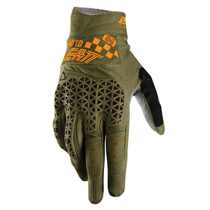 LEATT MOTOCROSS ENDURO MX MTB BMX GLOVE MOTO 4.5 LITE SPEED - KHAKI BROWN - ACE Race Shop
