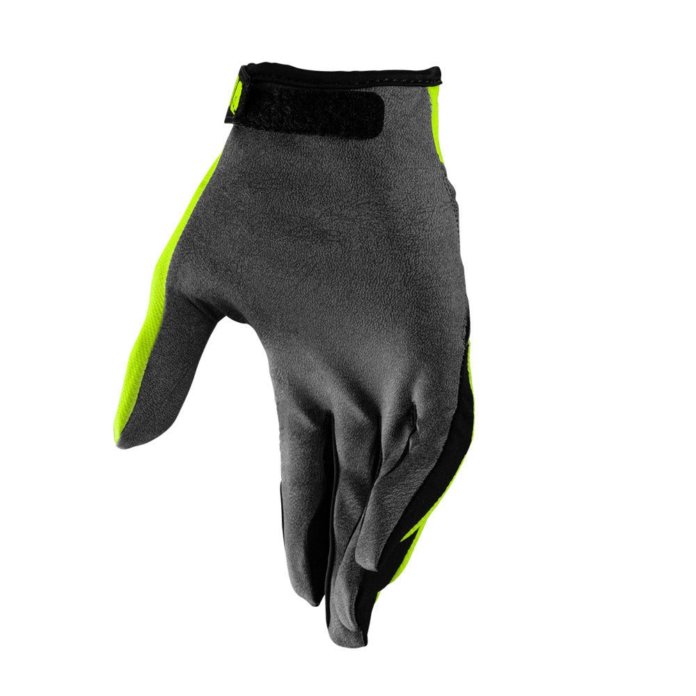 LEATT MOTOCROSS ENDURO MX MTB GLOVE MOTO 1.5 GRIP R - NEON YELLOW - ACE Race Shop