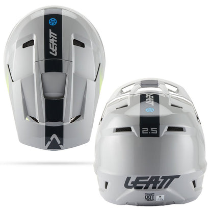 LEATT MOTOCROSS ENDURO MX OFFROAD HELMET MOTO 2.5 - GREY YELLOW BLACK - ACE Race Shop