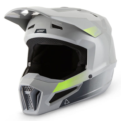 LEATT MOTOCROSS ENDURO MX OFFROAD HELMET MOTO 2.5 - GREY YELLOW BLACK - ACE Race Shop