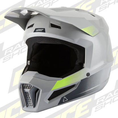 LEATT MOTOCROSS ENDURO MX OFFROAD HELMET MOTO 2.5 - GREY YELLOW BLACK - ACE Race Shop