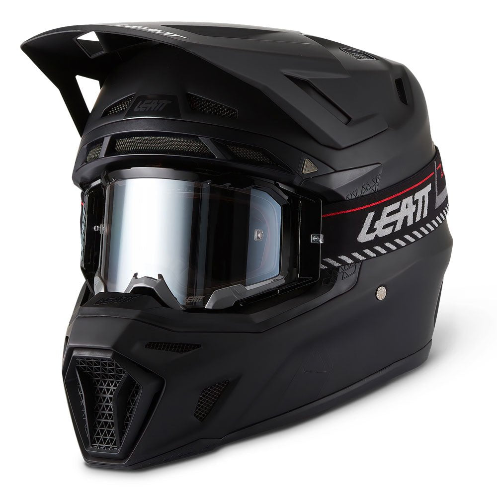 LEATT MOTOCROSS ENDURO MX OFFROAD HELMET MOTO 8.5 - BLACK - ACE Race Shop