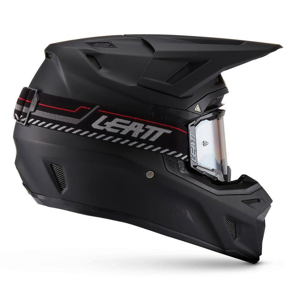 LEATT MOTOCROSS ENDURO MX OFFROAD HELMET MOTO 8.5 - BLACK - ACE Race Shop