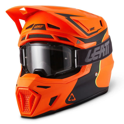 LEATT MOTOCROSS ENDURO MX OFFROAD HELMET MOTO 8.5 - FIRE ORANGE - ACE Race Shop